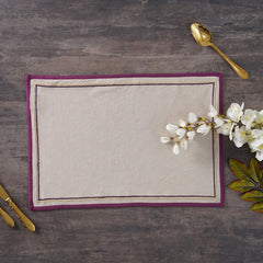 Vera Purple Placemat
