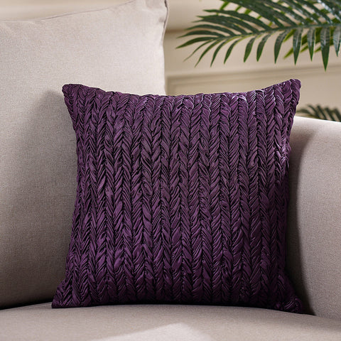 Alaya Purple Cushion Cover