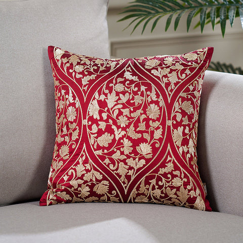 Amira Red Cushion Cover