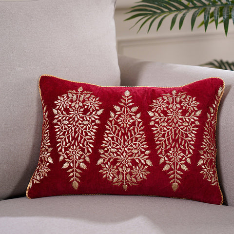 Aya Red Cushion Cover