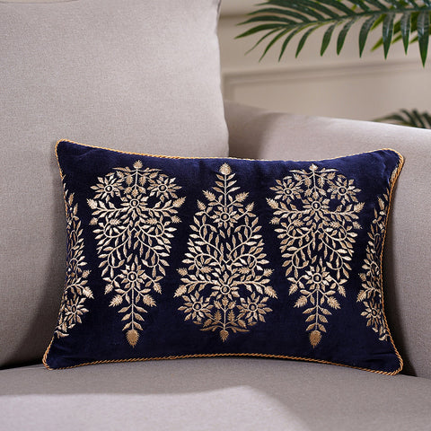 Aya Blue Cushion Cover