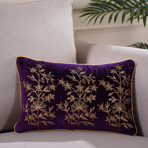 Alara Purple Cushion Cover
