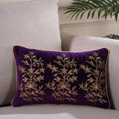 Alara Purple Cushion Cover
