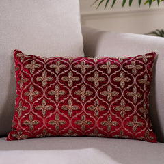 Harika Red Cushion Cover