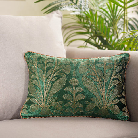 Nirvi Green Cushion Cover