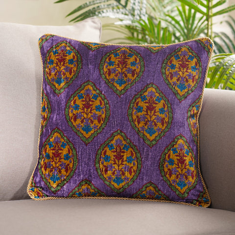 Kian Purple Cushion Cover