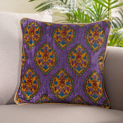 Kian Purple Cushion Cover