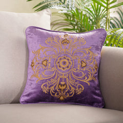 Rumi Purple Cushion Cover