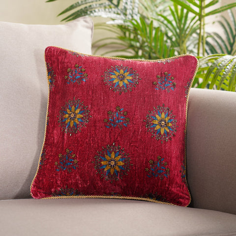 Amare Red Cushion Cover