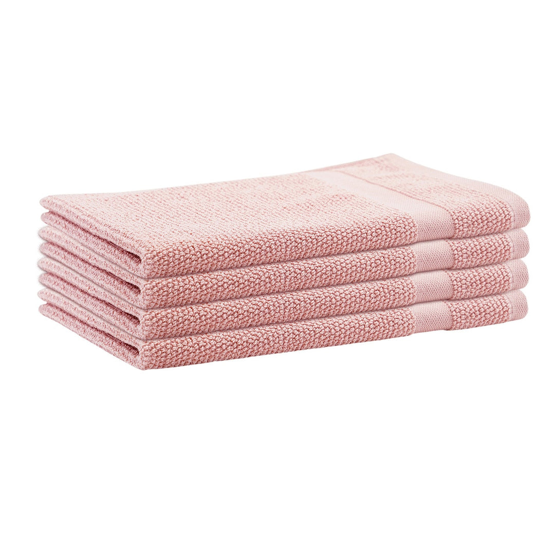 Pure Home + Living Set Of 4 Pink Prime Hand Towel (Pink) At Nykaa, Best Beauty Products Online