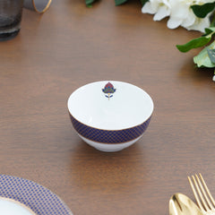 Set Of 2 Sapphire Blue Royal Side Bowl