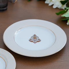 Set of 2Classic Gold Royal Dinner Plate