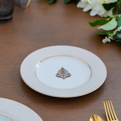 Set of 2 Classic Gold Royal Dessert Plate