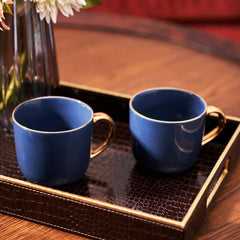 Set Of 2Sapphire Blue Senorita Coffee Mug