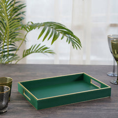 Elan Rectangle Green Serving Tray