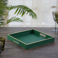 Elan Square Green Serving Tray