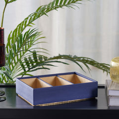Elan Blue 3-Compartment Tray