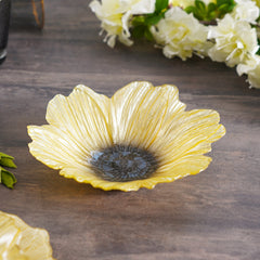 Set Of 2 Citrine Gold Lilth Serving Bowl