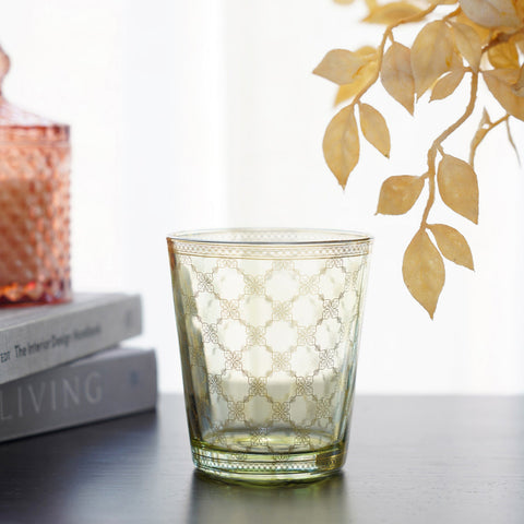 Set Of 4 Emerald Green Tumbler