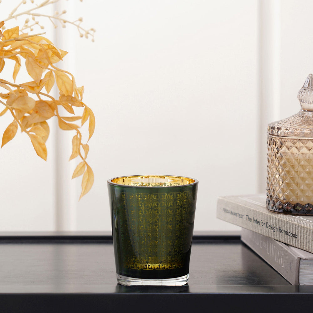 Set Of 4 Emerald Green Tumbler