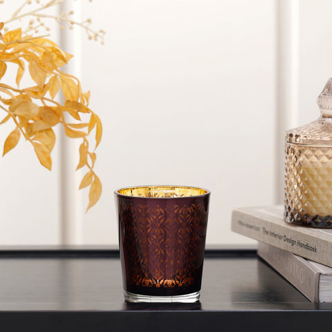 Set Of 4 Iris Purple Tumbler