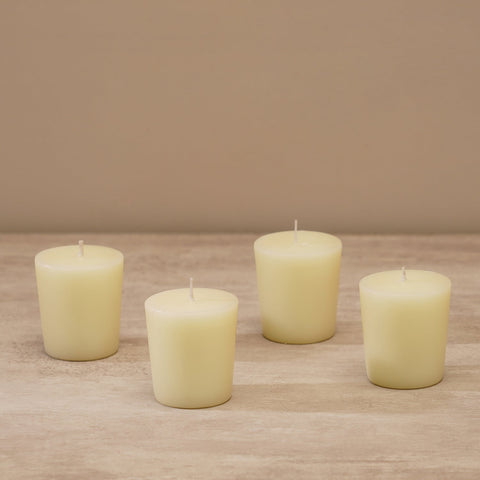Ivory Antique Lace Votive Tea Light