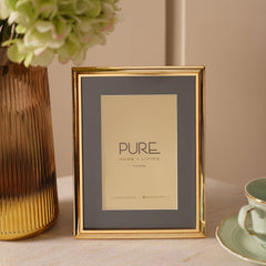 Gold Plated Metal Photo Frame - Small