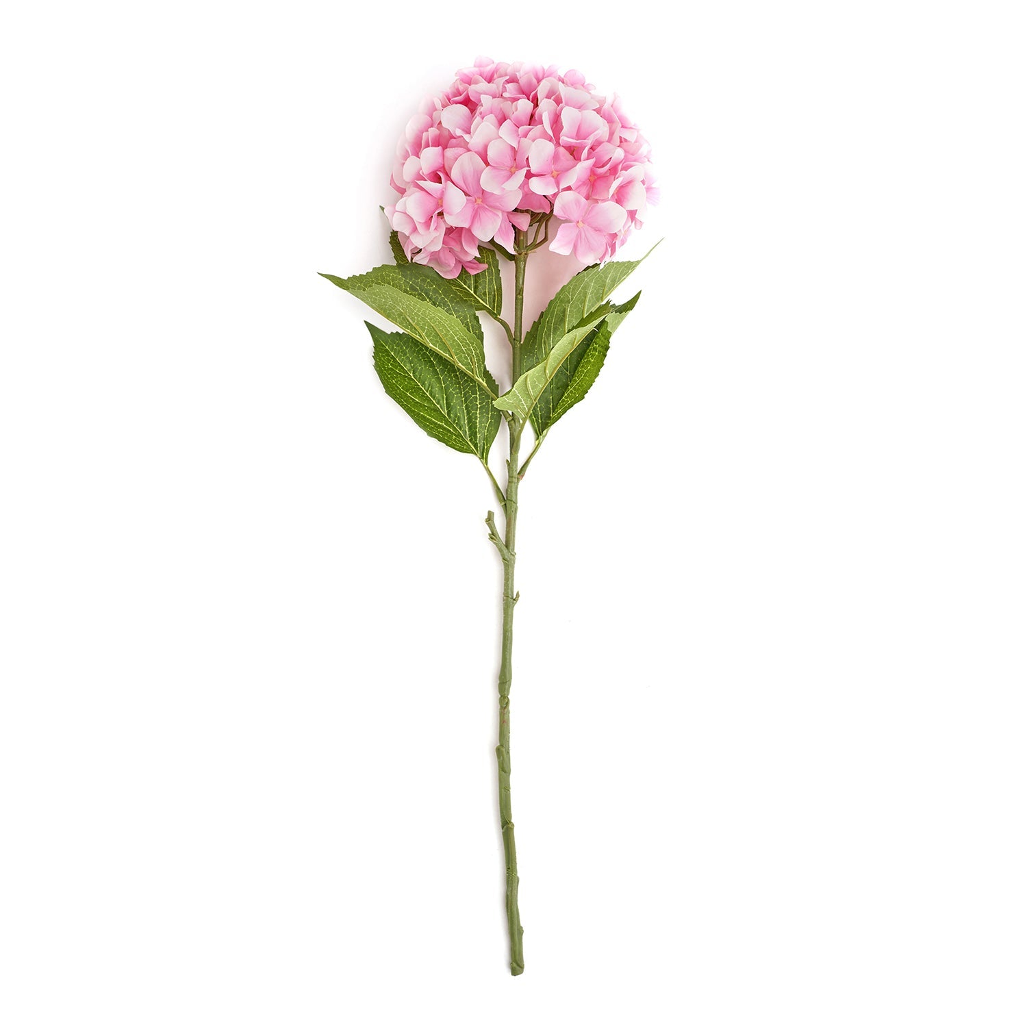 Shop Pink Hydrangea Faux Flower Stem - Single - at Best