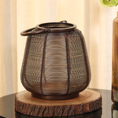 Brown Metal Lantern