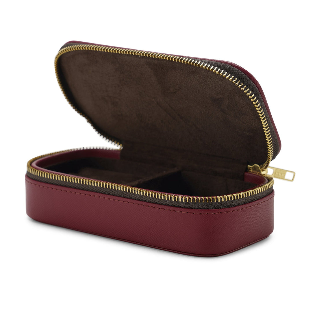 Shop Red Rectangle Faux Leather Travel Jewellery Box - at Best Price ...